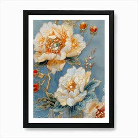 Chinese Flower Painting 66 Art Print