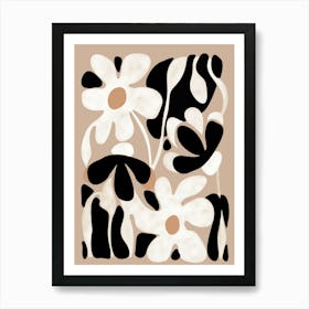 Minimal Flowers Art Print