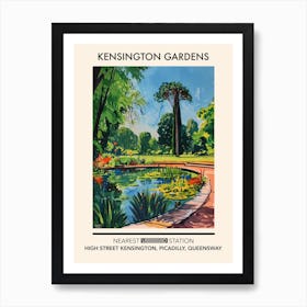 Kensington Gardens London Parks Garden 4 Art Print