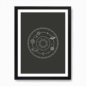 Celestial Art Print