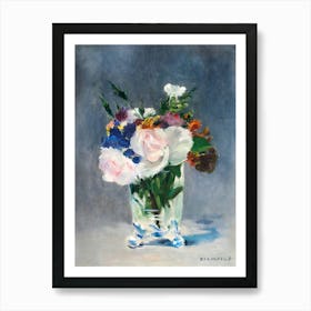 Flowers In A Vase 76 Art Print