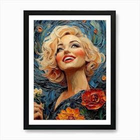 Marilyn Monroe 1 Art Print