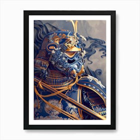 Stormtropper As A Vintagepunk Samurai 10 Art Print