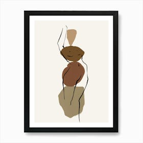 Pure forms no 3 Art Print