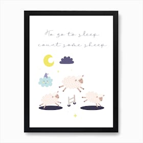 Sheep Art Print