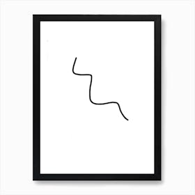 Abstract Line Art print 9, New 1 Art Print