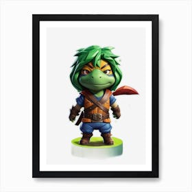 Nintendo Ninja Turtle Art Print