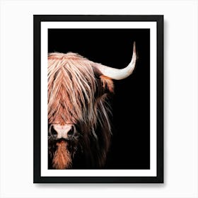 Highland Cow Art Print