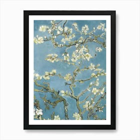 Blossoming Almond Tree Art Print