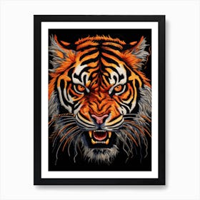 Tiger 18 Art Print