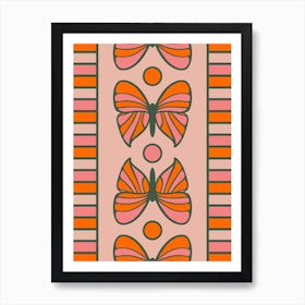 Butterfly Line Art Print