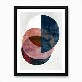 Circles 3 Art Print