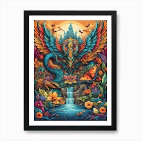 Dragonfly Art Print