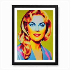 Kathleen Turner Colourful Pop Movies Art Movies Art Print