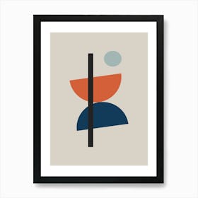 Bauhaus art print 4 Poster