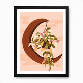 Crescent Garden Art Print