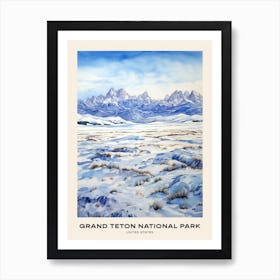 Grand Teton National Park United States 1 Poster Art Print