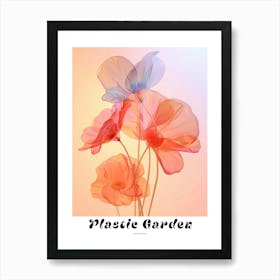 Dreamy Inflatable Flowers Poster Nasturtium 3 Art Print