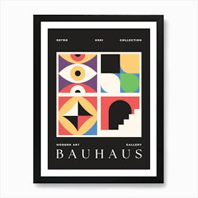 Modern Gallery Bauhaus 3 Art Print