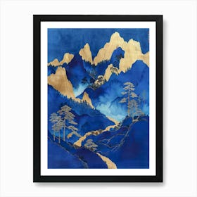 Chinese Mountains 89 Art Print