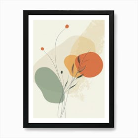 Abstract Flower 39 Art Print