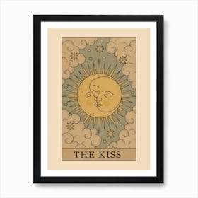 The Kiss Art Print