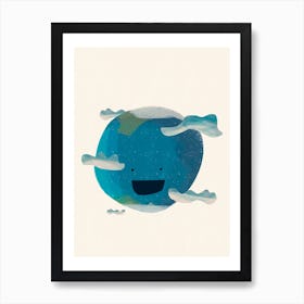 The Earth Art Print