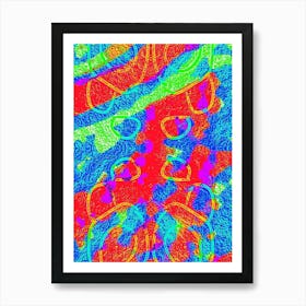 Abstract - Abstract By Person Art Print