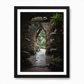 Archway To A Garden Art Print