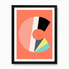 Letter C  Art Print