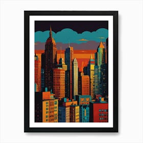 Cityscape 15 Art Print