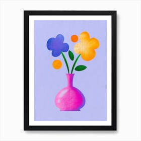 Flower Pot Art Print