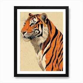 Tiger 4 Art Print