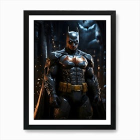 Batman Arkham Knight 4 Art Print