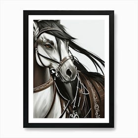 Equestrian Art Art Print