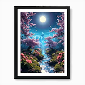 Sakura Blossoms 10 Art Print