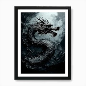 Dragon In The Water Poster