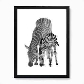 Striped Love II Art Print