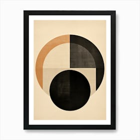 Noir Salzburg Bauhaus Noir Art Print