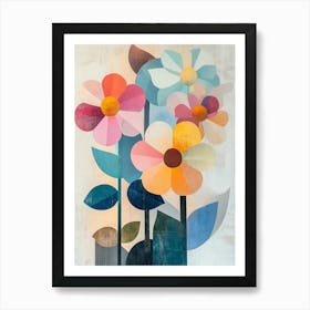 Flowers In A Vase 11 Art Print