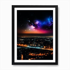 Sky At Night Art Print