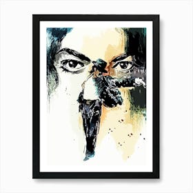 dance Michael Jackson king of pop music 4 Art Print