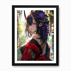 Shuten Doji FGO Art Print