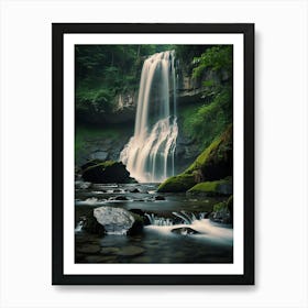 Default Forests And Waterfalls These Images Bring A Sense Of C 2 Art Print