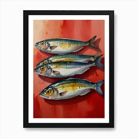 Sardines 6 Art Print