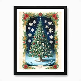 William Morris Christmas Tree 27 Poster