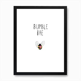 Bumble Bae Art Print
