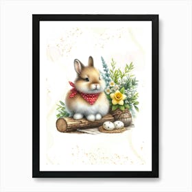 Easter Bunny 16 Art Print