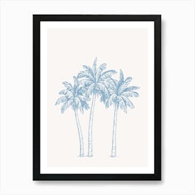 Palm Trees Art Print