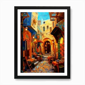 Spice Bazaar Pixel Art 8 Art Print